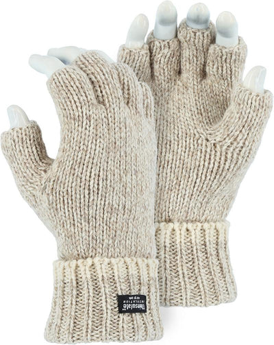 Majestic 3424 Ragg Wool Fingerless Gloves