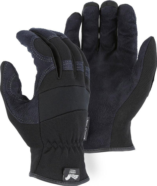 Majestic Armorskin Synthetic Leather Mechanics Gloves 2136BK