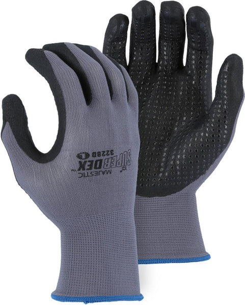 Majestic Superdex Dotted Coated Gloves 3228D (one dozen)Majestic Superdex Dotted Coated Gloves 3228D (one dozen)