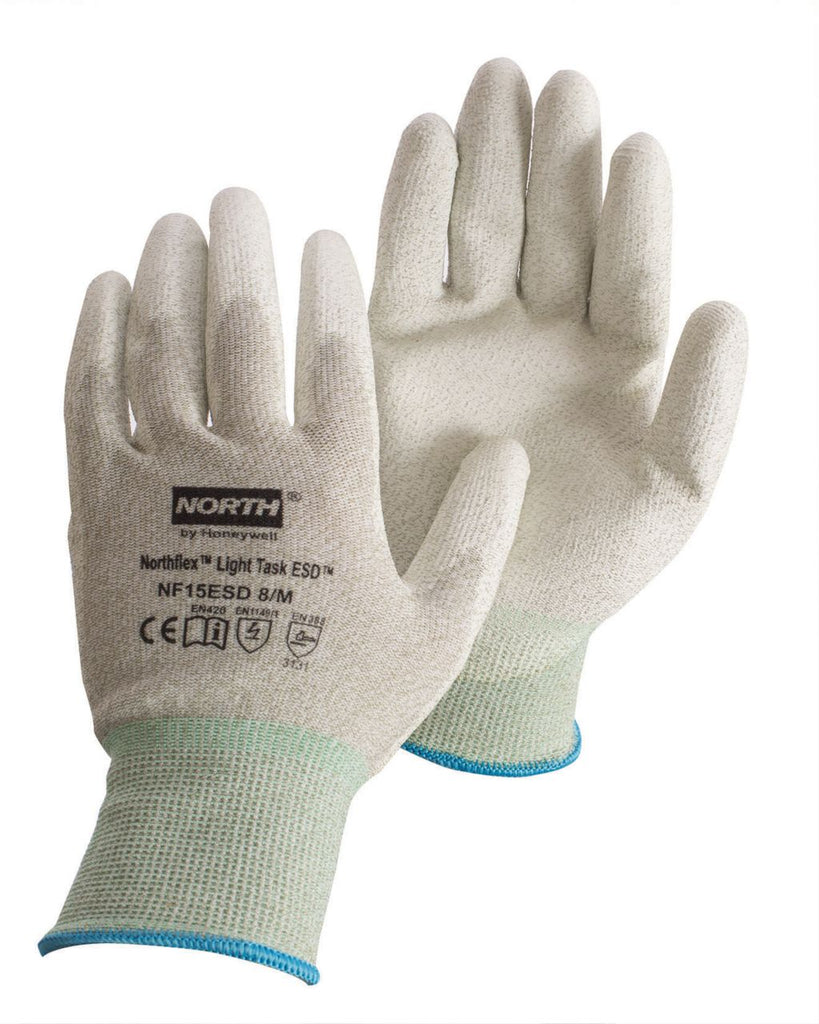 Honeywell NorthFlex Light Task NF15ESD Anti-Static Conductive Gloves (One Dozen)
