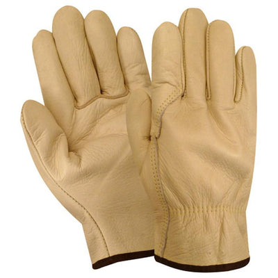 Red Steer 1545 Cowhide Unlined Drivers Gloves (One Dozen)