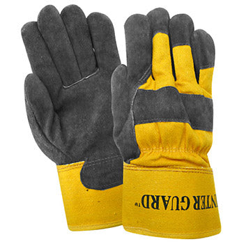 Red Steer 53150 Heatsaver Thermal Lined Suede Cowhide Waterproof Liner Gloves (One Dozen)