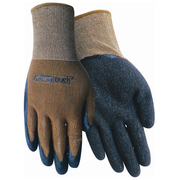 Red Steer A201 Powertouch Latex Coated Gloves (One Dozen)