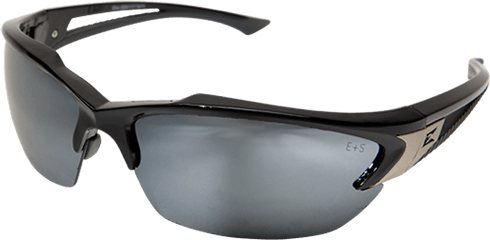 a pair of silver mirror glasses from Edge Eyewear brand