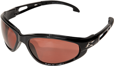 Edge Eyewear SK-XL111 Kazbek XL, Safety Glasses, Black/Clear