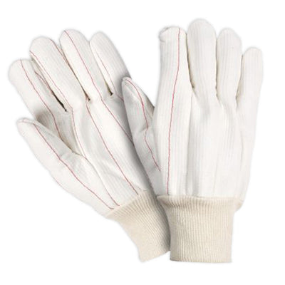 Southern Glove U183C Heavy Weight Oil Field Corded poly/cotton outer Gloves (One Dozen)