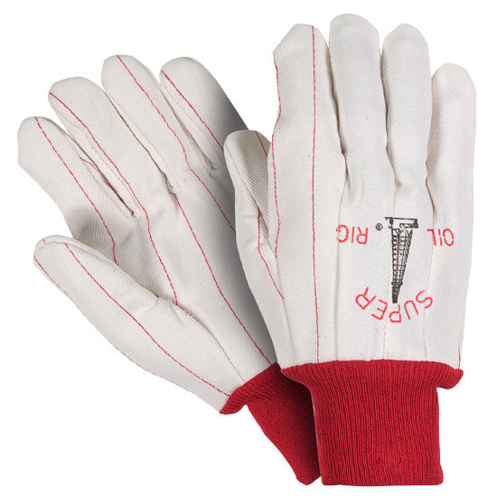 a pair of extra heavy weight oil field gloves from Southern Glove brand