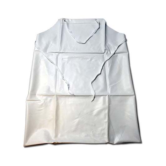PIP UW-20 35" x 45 20mil Superior Flexibility White Vinyl Apron (One Dozen)