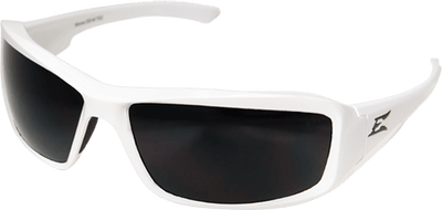 Edge Eyewear Brazeau XB146  White Frame Smoke Lens  Glasses