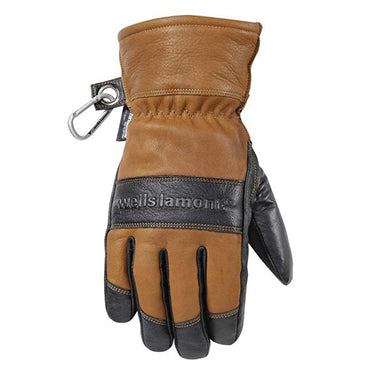 Wells Lamont 7664 Men's Chestnuts Leather Winter Gloves, 12 Pairs