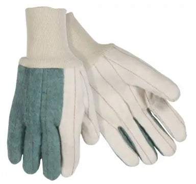 Southern Glove UHDG3035PKL 100% Cotton Triple-Ply Palm Double-Ply Cotton and Nonwoven Liner Hot Mill Glove, Large (One Dozen)