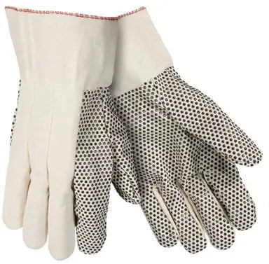 Southern Glove UPD10BT3XL Premium Grade Black PVC Dots Band Top Cuff Single Palm Glove, X-Large (One Dozen)
