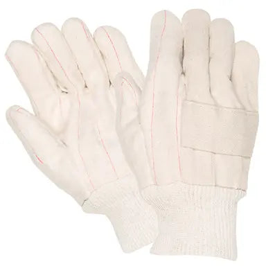Southern Glove PI283P Triple-Ply Cotton Palm Natural Cotton Knit Wrist Hot Mill Glove (One Dozen)