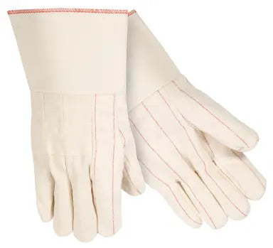 Southern Glove U243GPNIL Two-Ply Nap In Cotton Outer Nonwoven Liner Hot Mill Glove, Large (One Dozen)