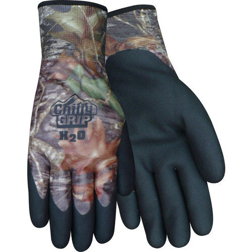 Red Steer MO-25 Mossy Oak H2O Coated Gloves (One Dozen)