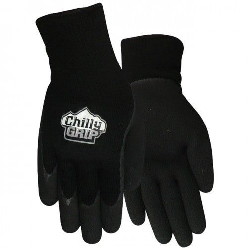 Red Steer A314 Chilly Grip Latex Coated Thermal Lined Gloves (One Dozen)