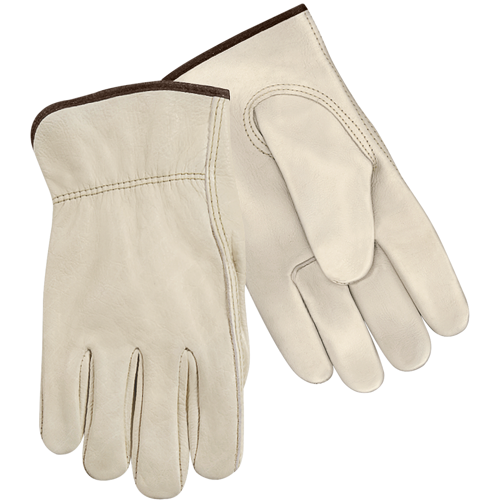 Steiner Industries 0240 Premium Grain Cowhide Drivers Gloves (One Dozen)