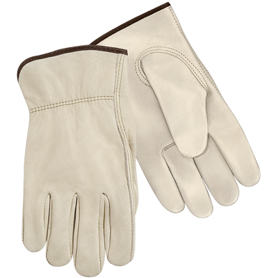 Steiner Industries 0240 Premium Grain Cowhide Drivers Gloves (One Dozen)