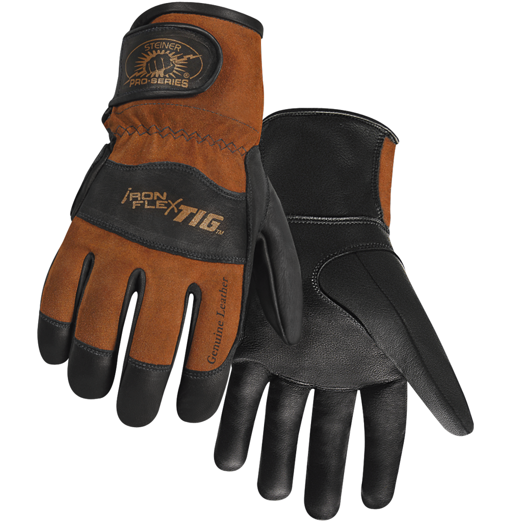 Steiner Industries 0262 Pro Series IronFlex TIG Super Premium TIG Welding Gloves (One Dozen)